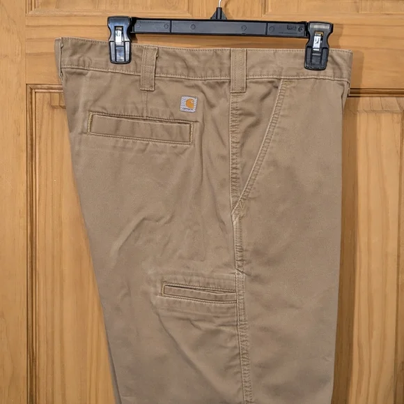 Carhartt Pants Utility Workwear Relaxed Fit Straight Durable Brown Men's 36x30 - Picture 2 of 12